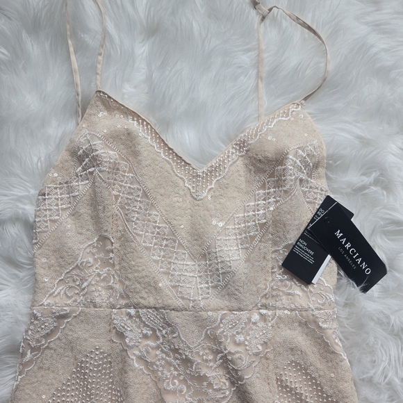 NWT Marciano Jordanna Lace Style Dress Size Medium - Picture 5 of 9